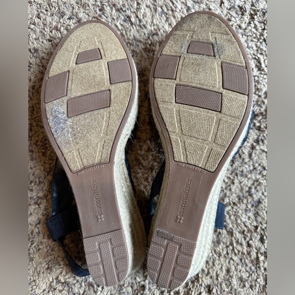 Naturalizer navy blue wedge sandal - Picture 4 of 4